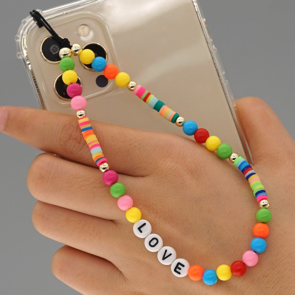 Tao Imitation Pearl Personalized Mobile Phone Chain Pendant Rope Girl