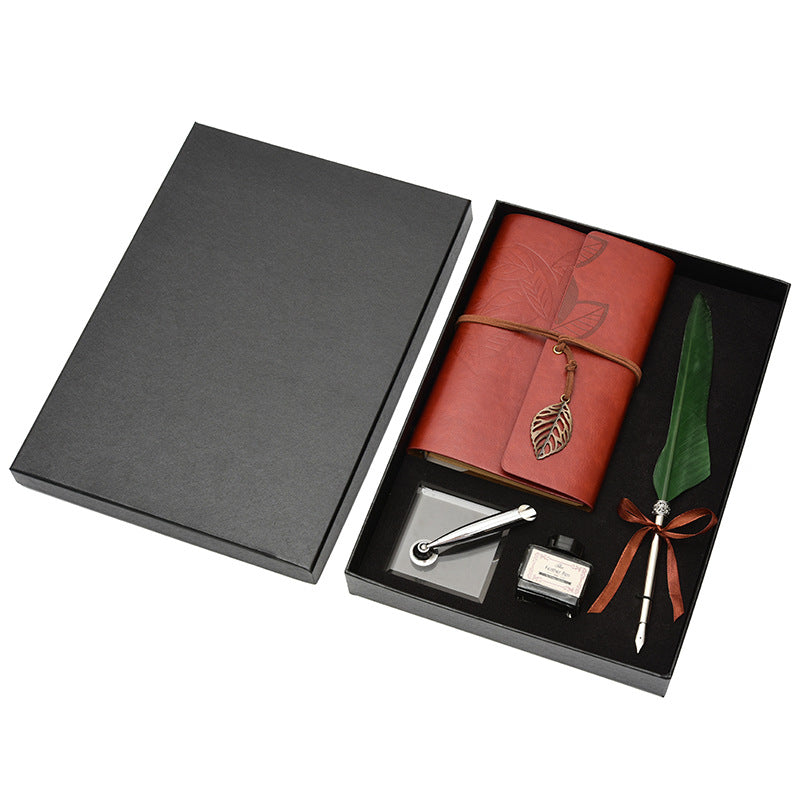 Feather Dip Pen Gift Set