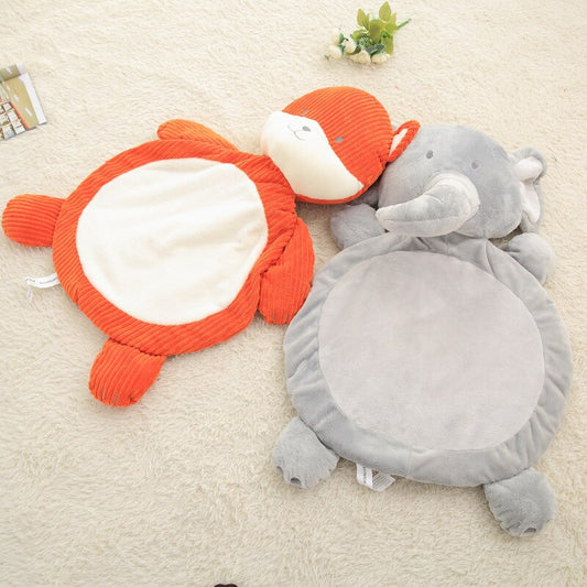 Plush cute cartoon sleeping pad