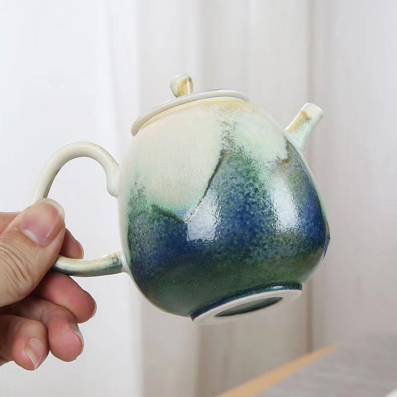 Japanese Retro Handmade Teapot Ceramic Tea Set