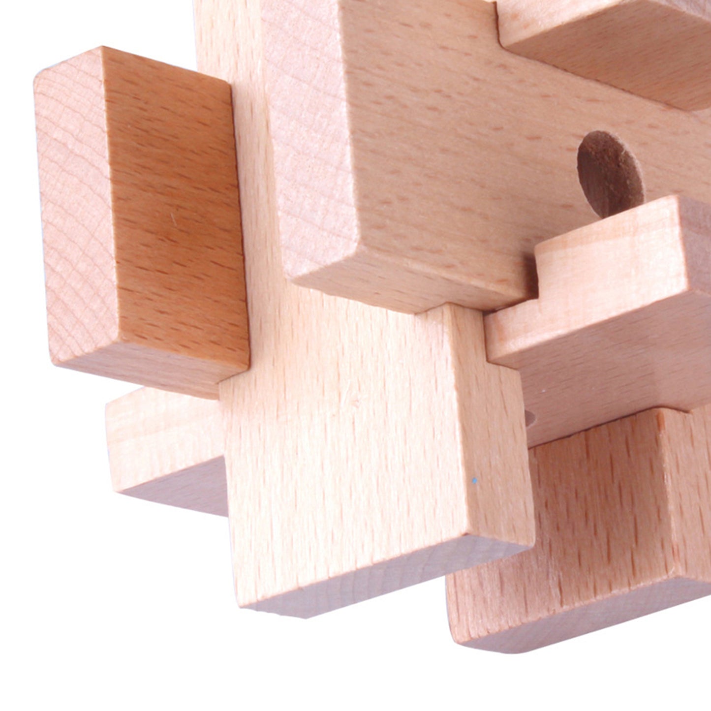 Beech Wood Kongming Lock Six-piece Set Of Intellectual Toy
