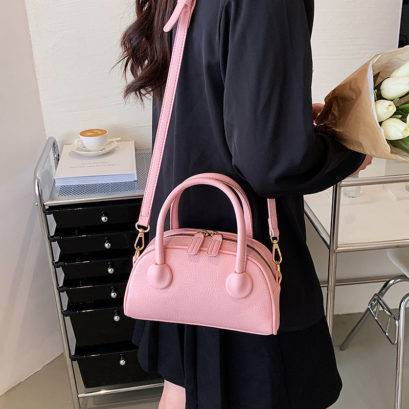 Fashion PU Leather Totes Small Shoulder Bag For Women 2022 Summer Handbag And Purses Lady Brand Designer Luxury Crossbody Bags