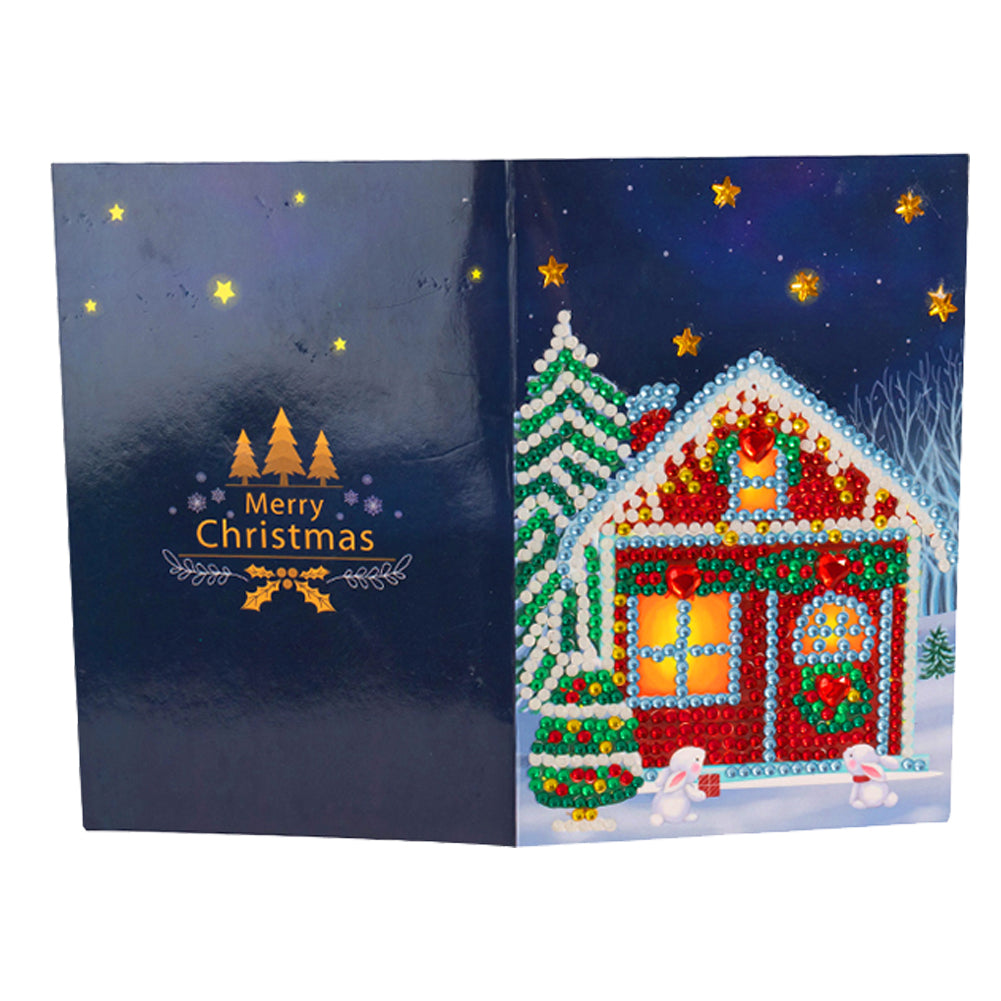 Pop-up Card Diamond Painting New Christmas Day