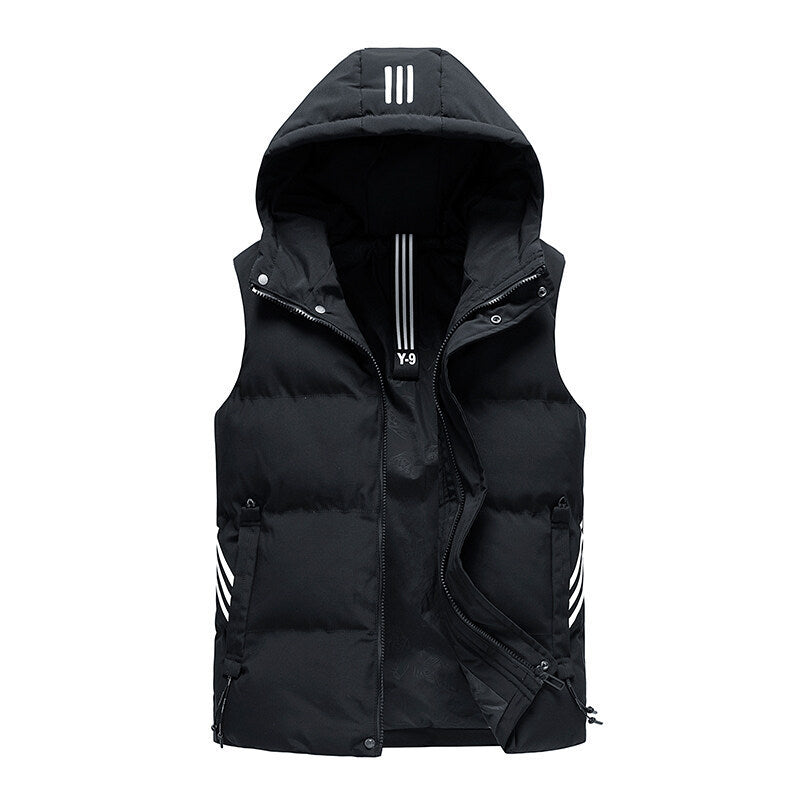 Men's Autumn And Winter Down Padded Jacket With Thickened And Warm Vest