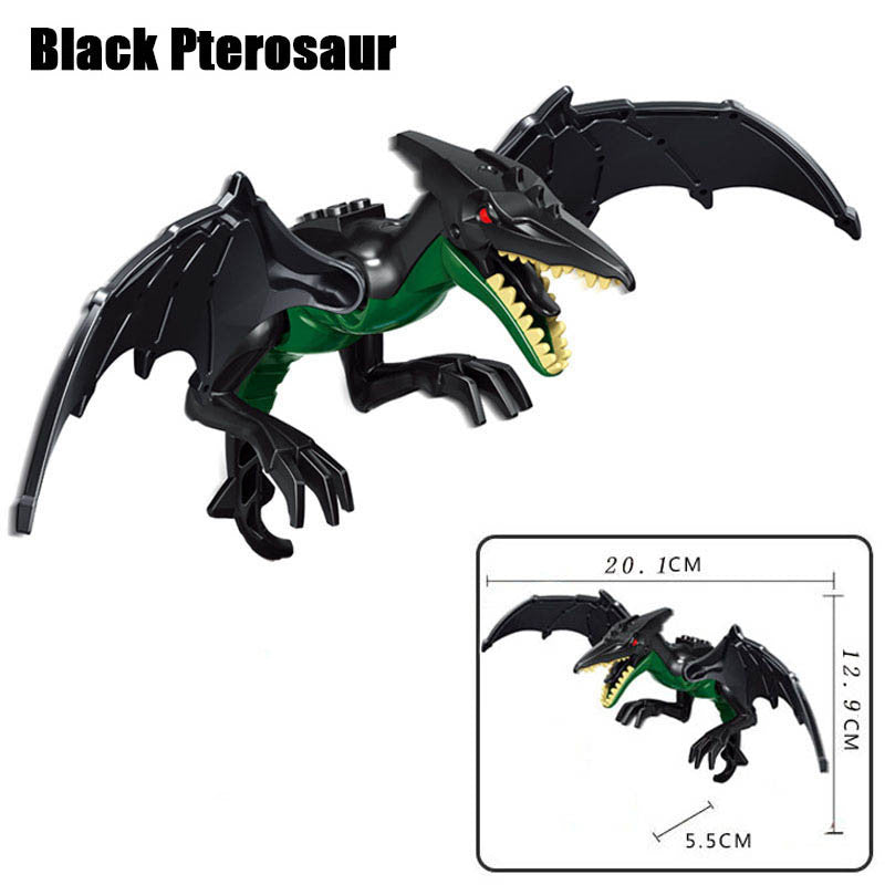 Jurassic Colorful Dinosaur Building Blocks Children's Puzzle Assembling And Inserting Boy Toys