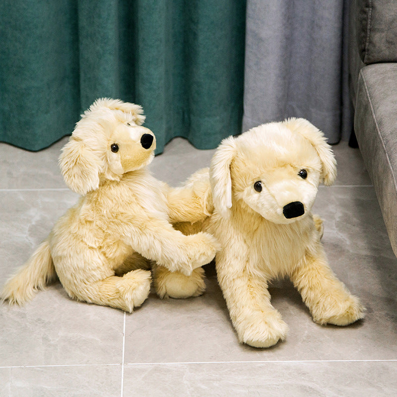 Cute Golden Retriever Doll Children's Plush Toy