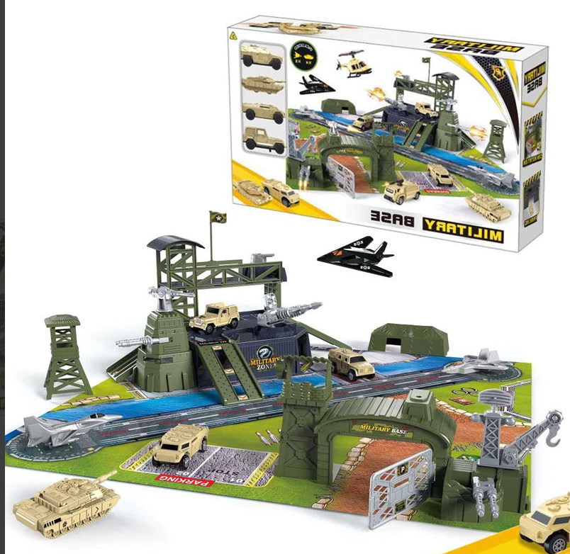 Car Carrier Model Set Launch Track Toys