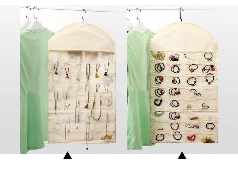 Non Woven Jewelry Hanging Storage Bag