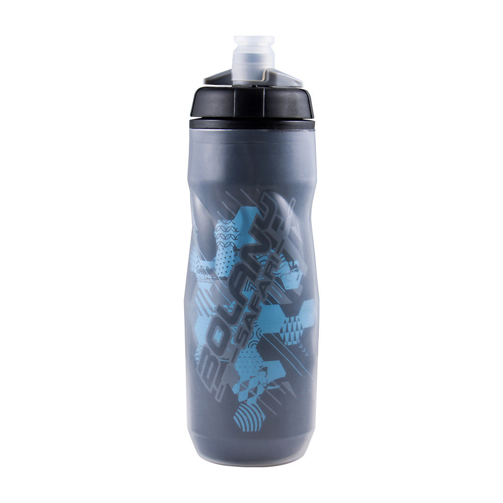 Double-layer Thermal Insulation Ice-keeping Sports Water Bottle For Mountain Climbing