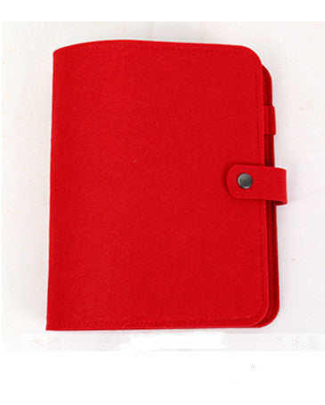 Felt Personality Creative Loose-leaf Note Diary