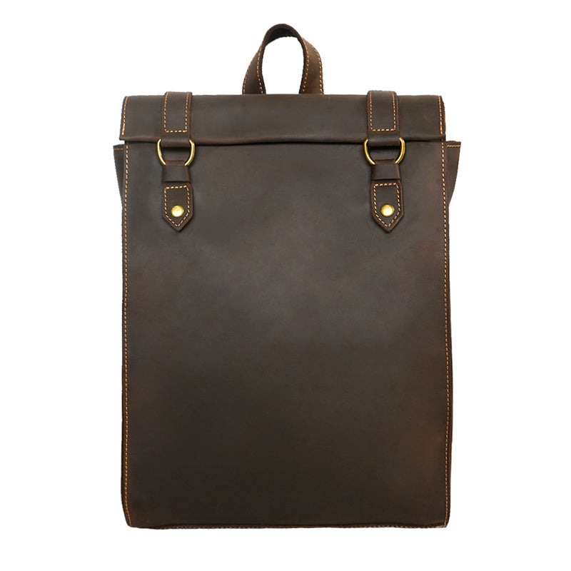 Men's Vintage Handmade Genuine Leather Backpack