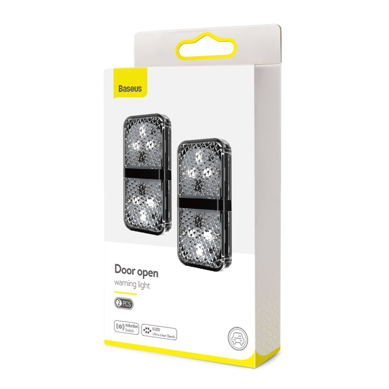 Two Sets Of Flashing Door Anti-collision Warning Lights