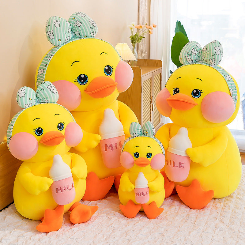 Duck Doll Plush Toy Creative Large Cute Cosmetic Bottle