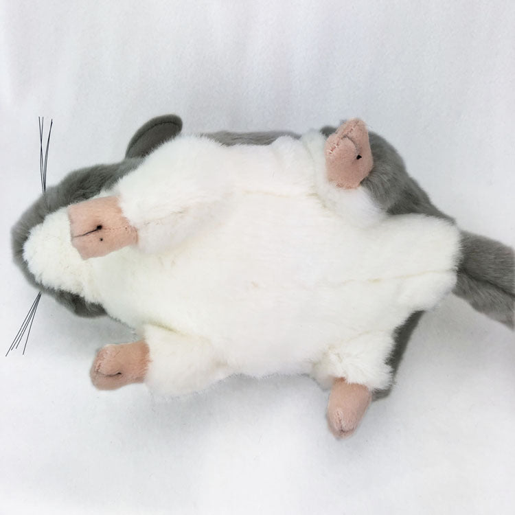 Simulated Animal Chinchilla Plush Toy Realistic Ornament