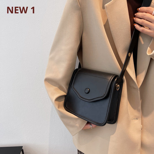 Solid Color Thick Chain Small PU Leather Crossbody Bags For Women 2022 Hit Summer Shoulder Cross Body Bag Ladies Handbags