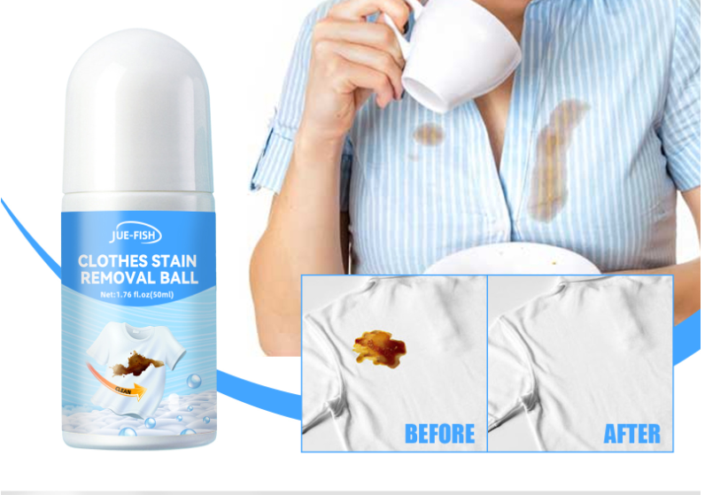 Clothes Stain Removal Ball Oil Stains Portable Decontaminate