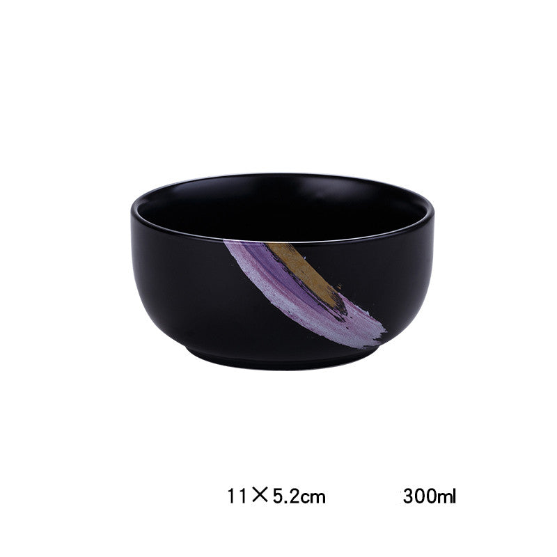 Creative Nordic Personality Simple Ceramic Western Food Bowl