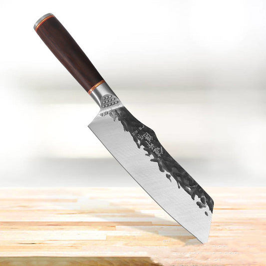 Stainless Steel Kitchen Fruit Knife With Wooden Handle