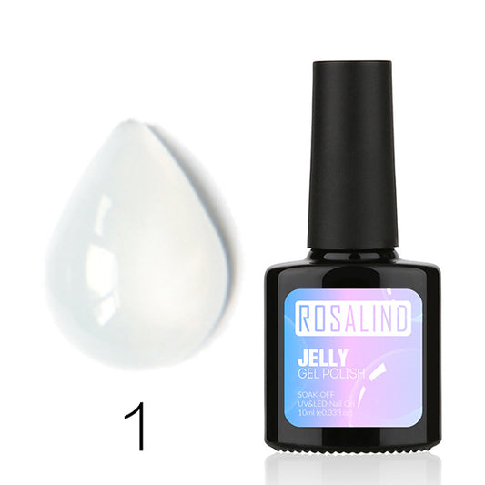 Nail polish is translucent Nail polish nail glue