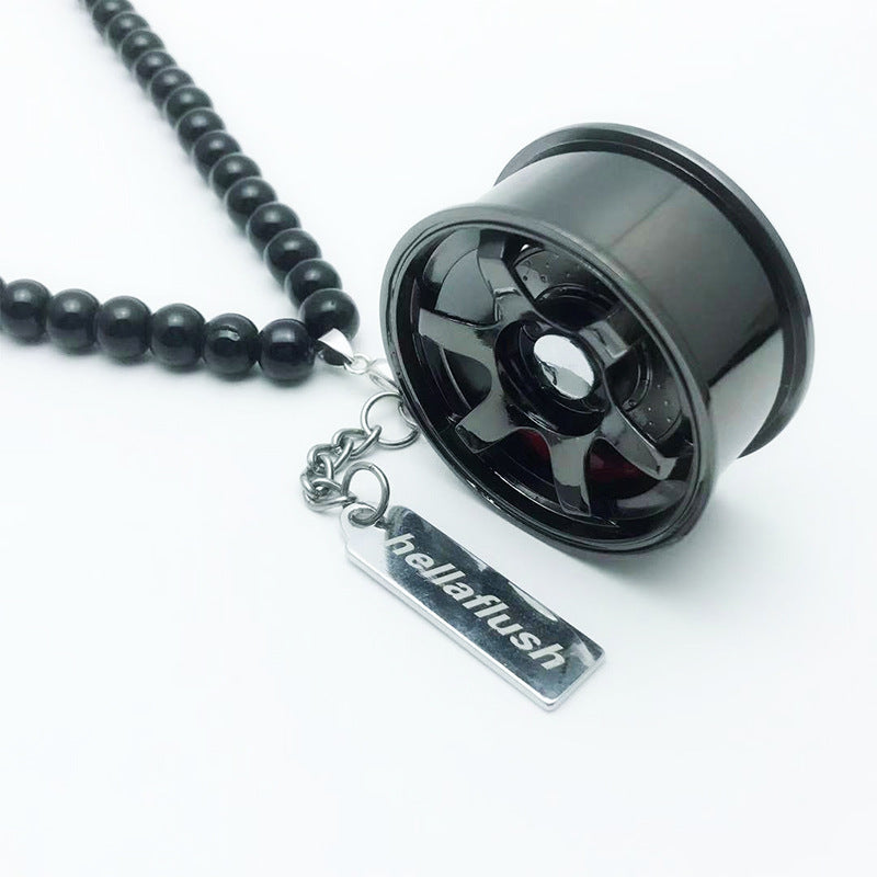 Fashion Rearview Mirror Car Tire Ornaments