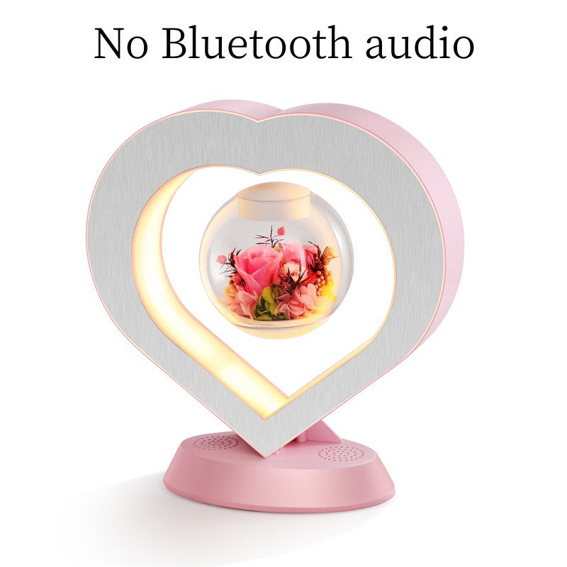 Valentines Day Gift Magnetic Levitation Lamp Bluetooth Stereo Light