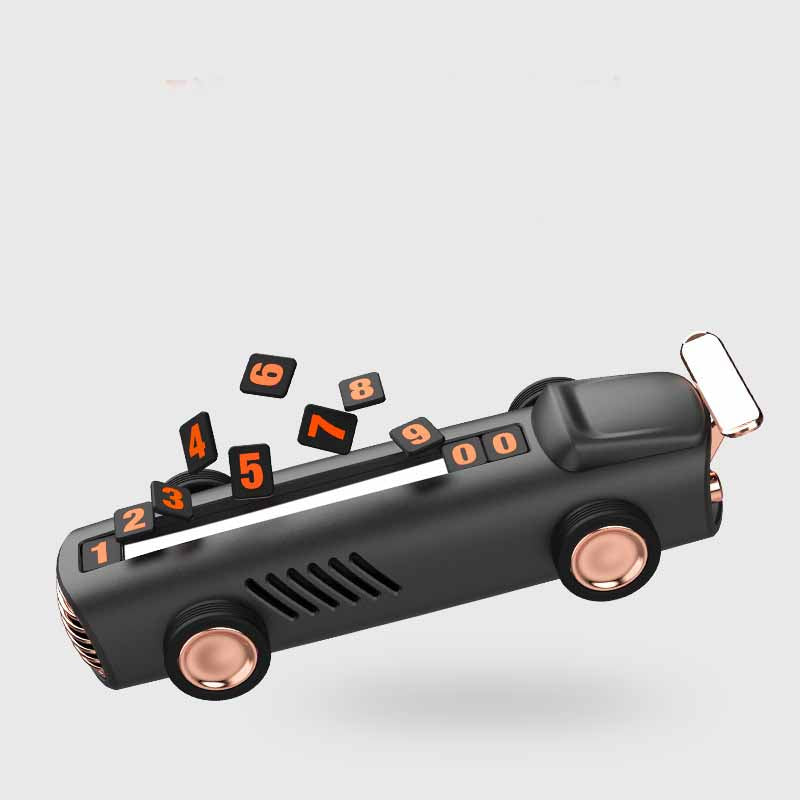 Multifunctional Vehicle Temporary Parking Number Plate