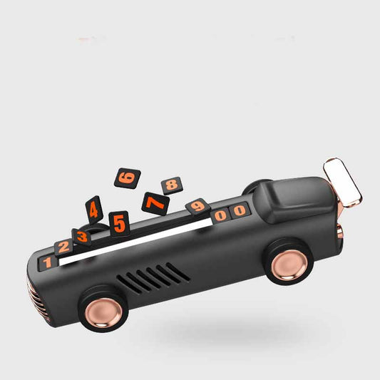 Multifunctional Vehicle Temporary Parking Number Plate