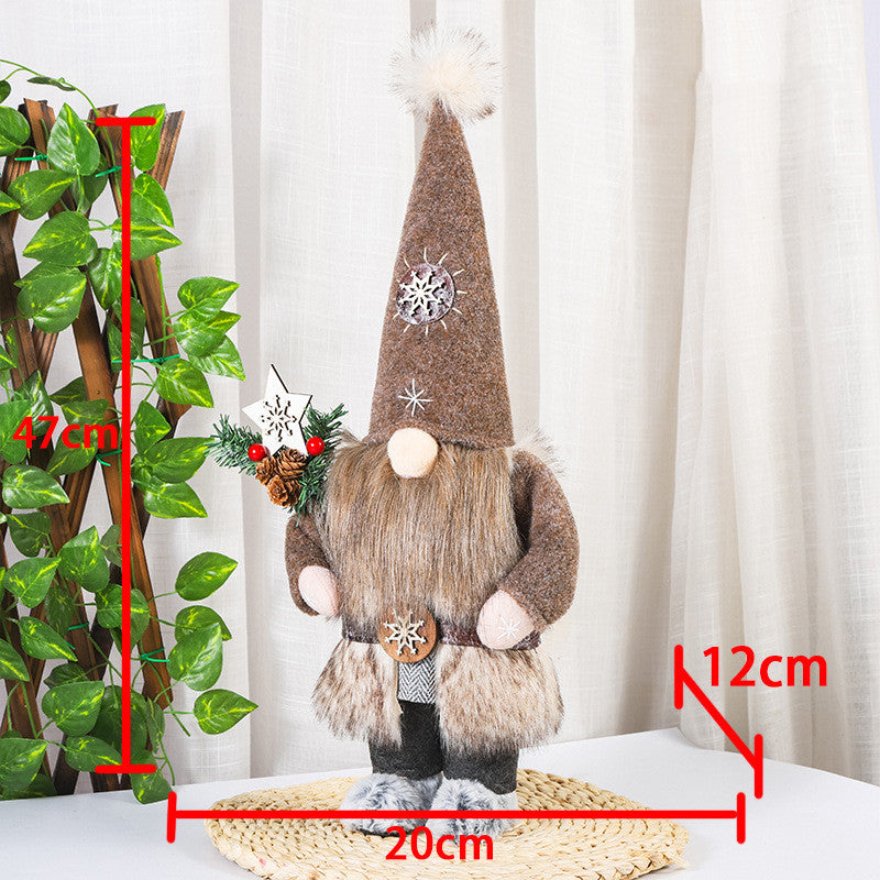 Standing Faceless Doll Creative Standing Doll Elf