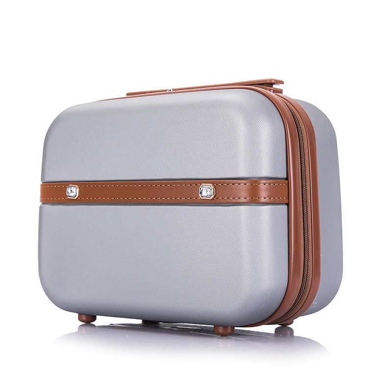 Makeup Portable Small Suitcase Mini 14 Inch Lightweight Luggage