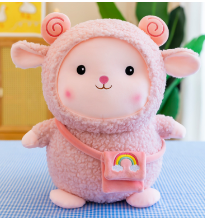 Backpack Lamb Doll Plush Toy