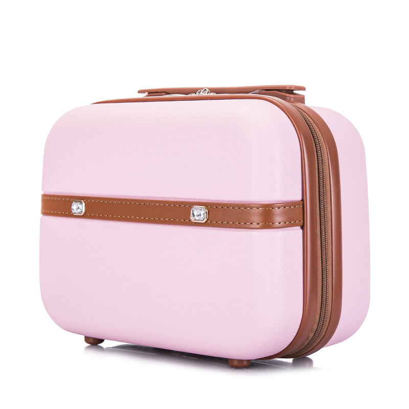 Makeup Portable Small Suitcase Mini 14 Inch Lightweight Luggage