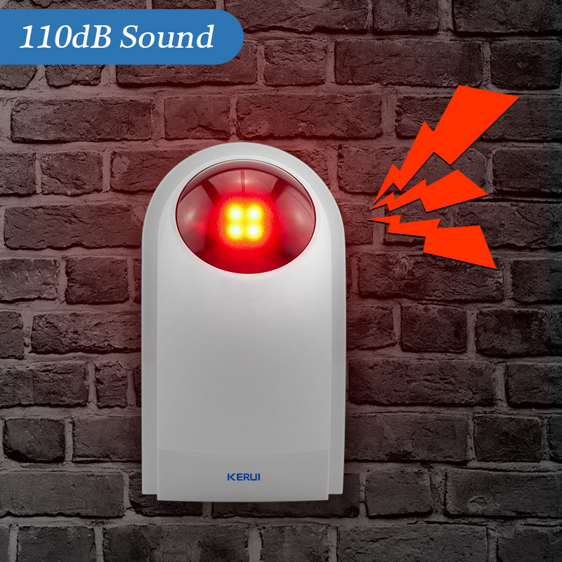 Wireless Intelligent Sound And Light Alarm Siren