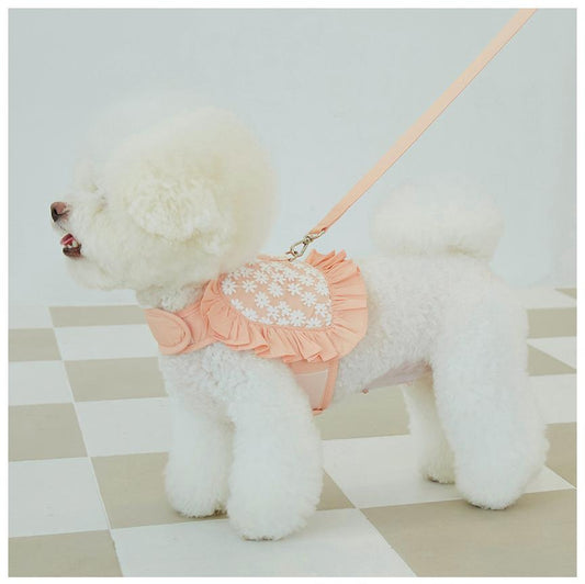 Pet Fashion Personality Breathable Mesh Chest Strap