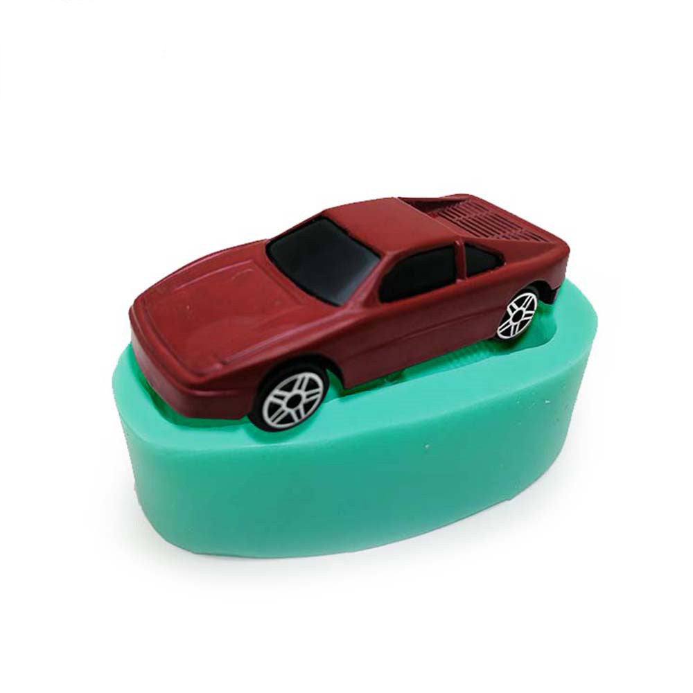 Small Racing Car Mold Silicone 3d Three-dimensional Creative Cake Decoration