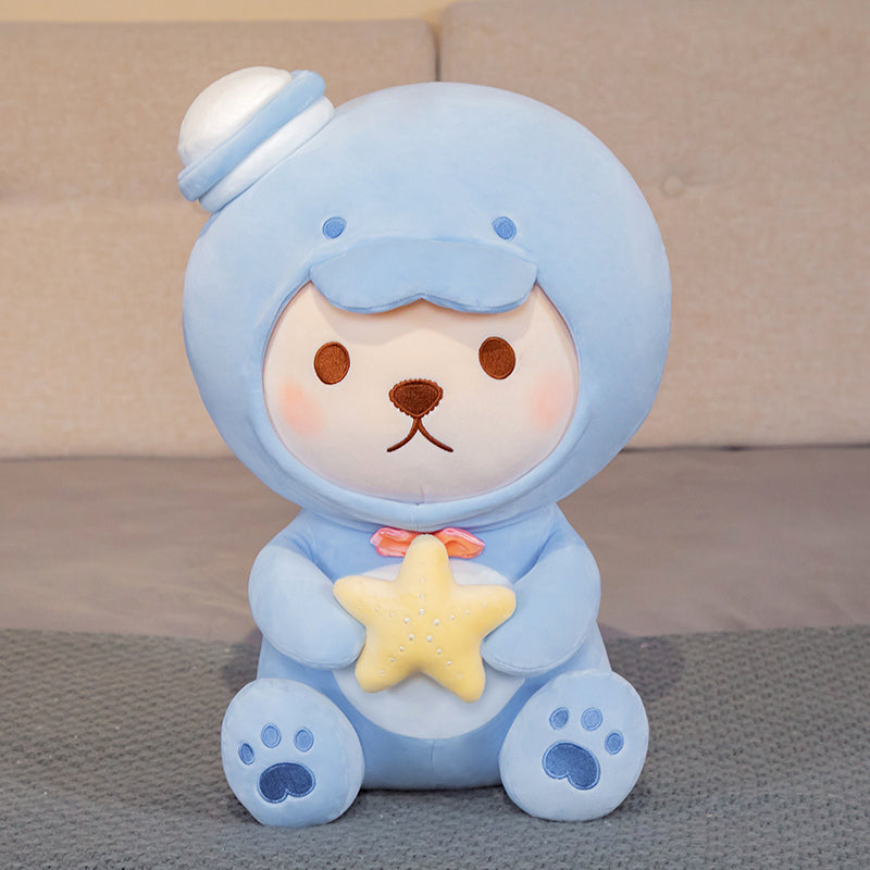 Little Bear Ocean Series Doll Plush Toy