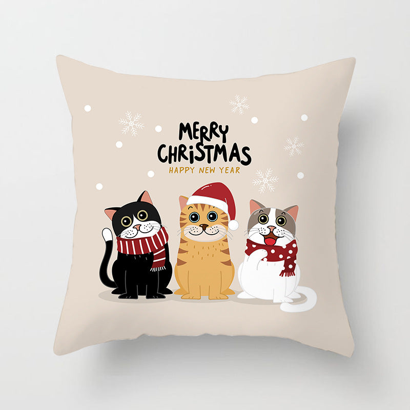 Home Nordic Style Cushion Christmas Pillow Cover