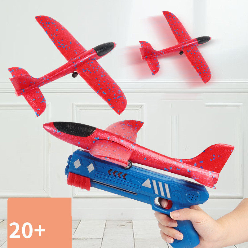 Ejection Foam Airplane Children's Toy Foam Gun