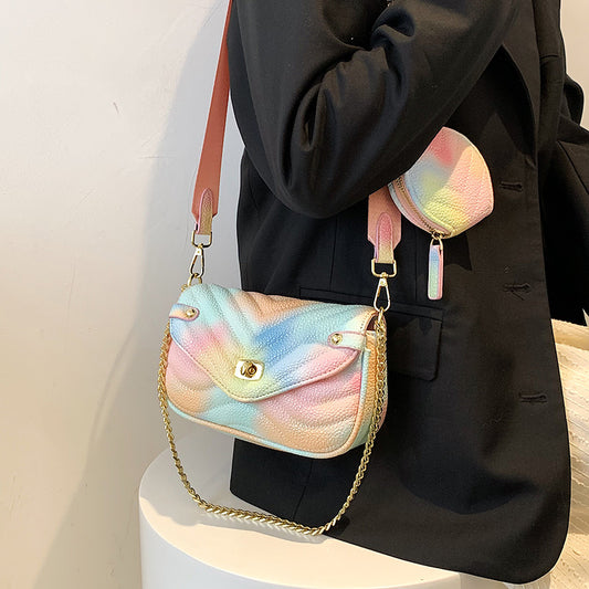 Small Crossbody Bags For Women 2022 Summer Women Bag 2PCS Sac High Quality Leather Luxury Designer Women Handbags Shoulder Bag