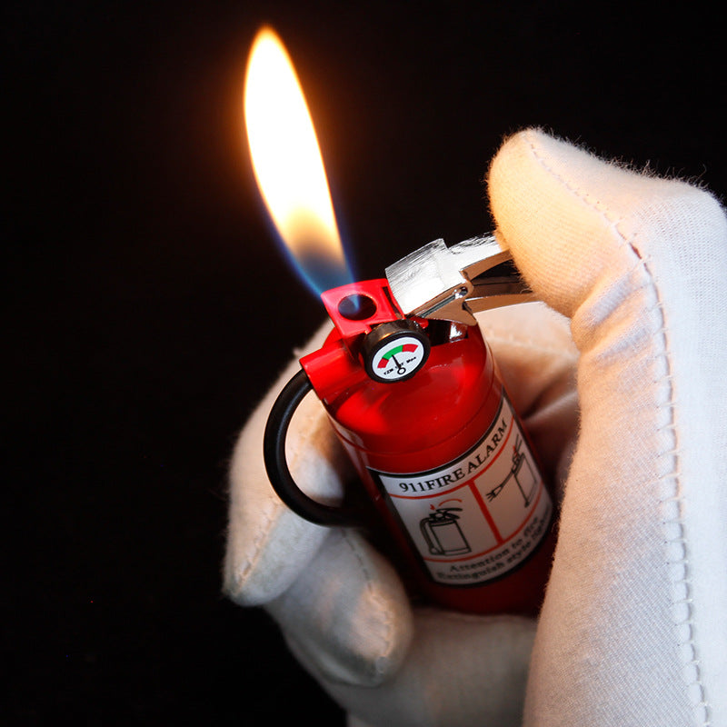 Creative Fire Extinguisher Shaped Lighter, Butane