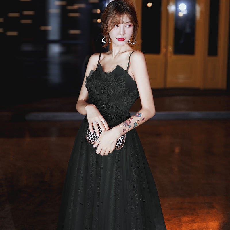 Can Wear Engagement Suspender Evening Dress For Women