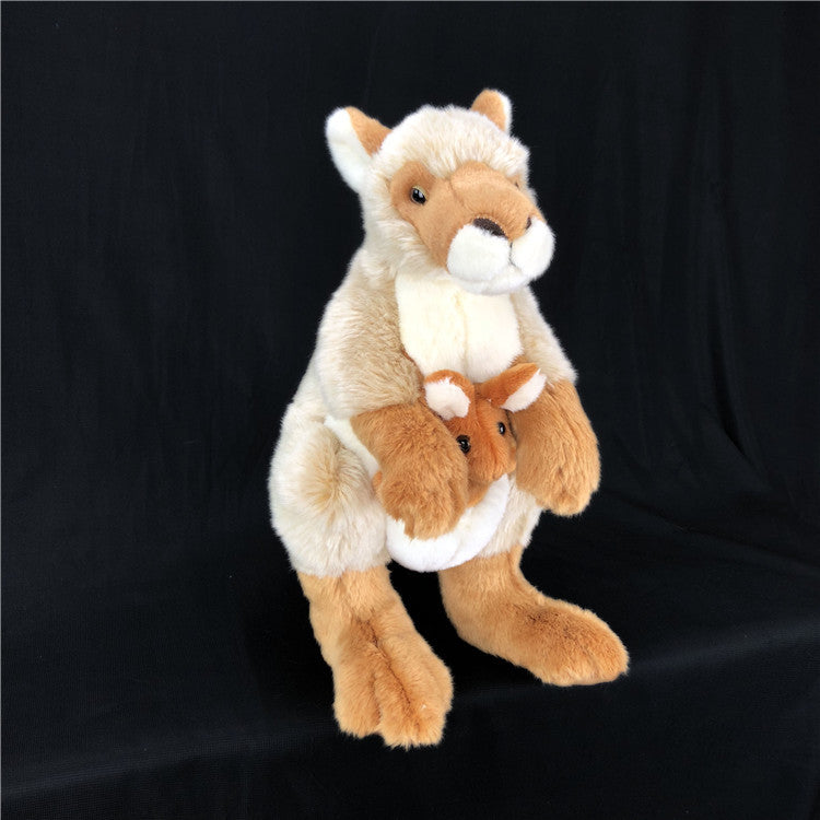 Simulated Animal Australian Kangaroo Plush Doll Parent-child Combination