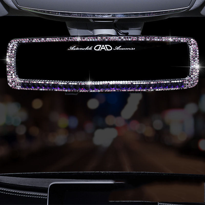 HD Interior Rearview Mirror Decoration