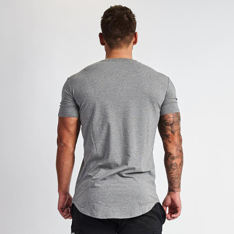 Short Sleeve Fashion Casual Workout Training Clothes Sports