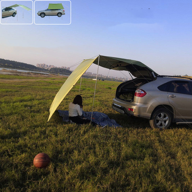 Outdoor Camper Tail Tent Side Tent Canopy