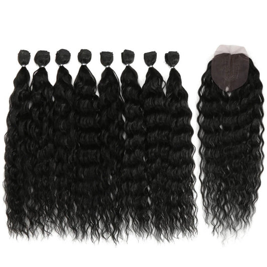 Fake High Temperature Silk Chemical Fiber Suit For Long Curly Hair