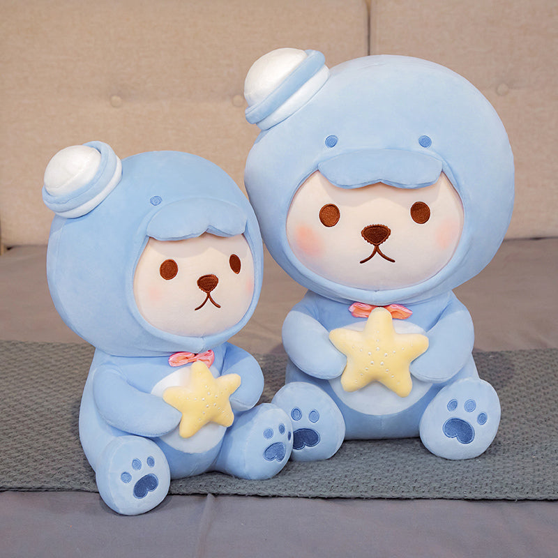 Little Bear Ocean Series Doll Plush Toy