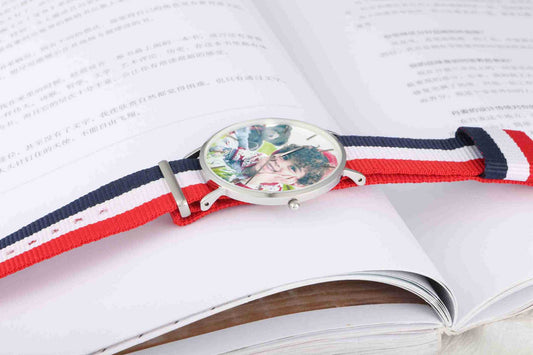 Personality Trend Custom Photo UFO Nylon Watch Explosion Model Watch Gift Jewelry