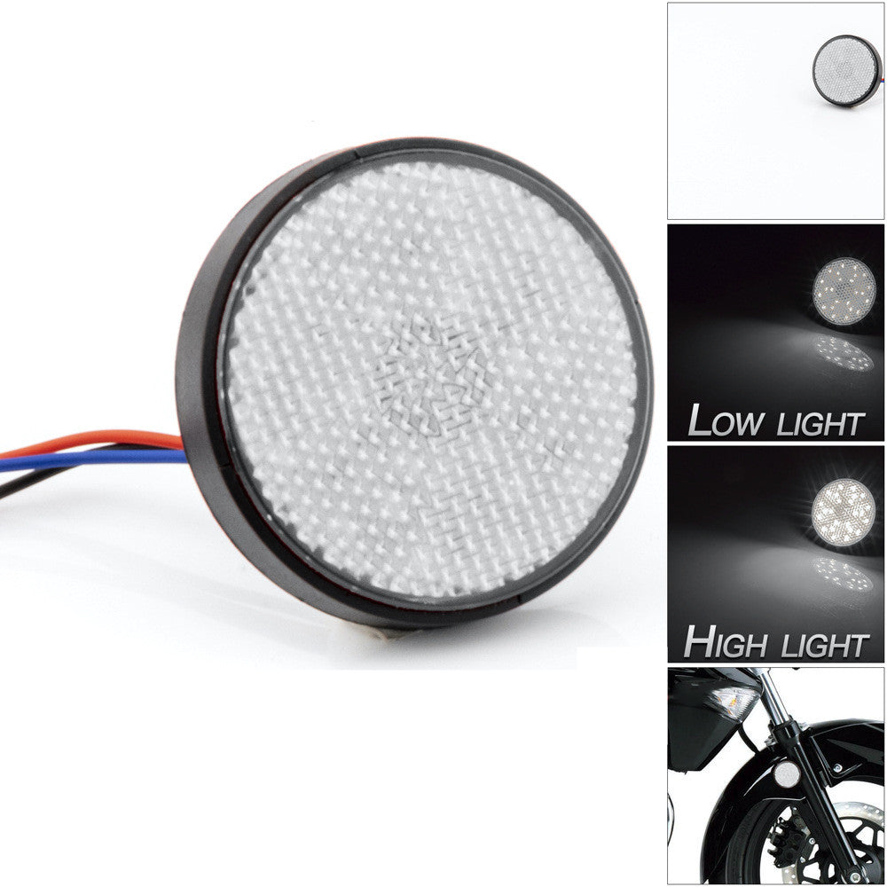 Round Lattice Reflector 24LED Brake Turn Signal