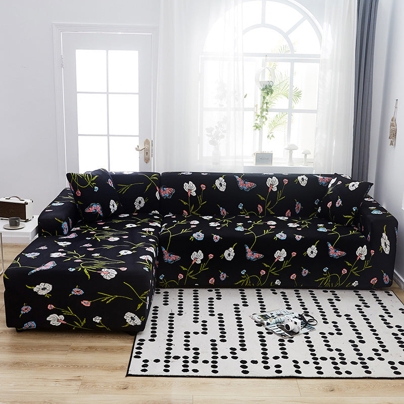 Home Fashion Stretch Print Modular Sofa Cover