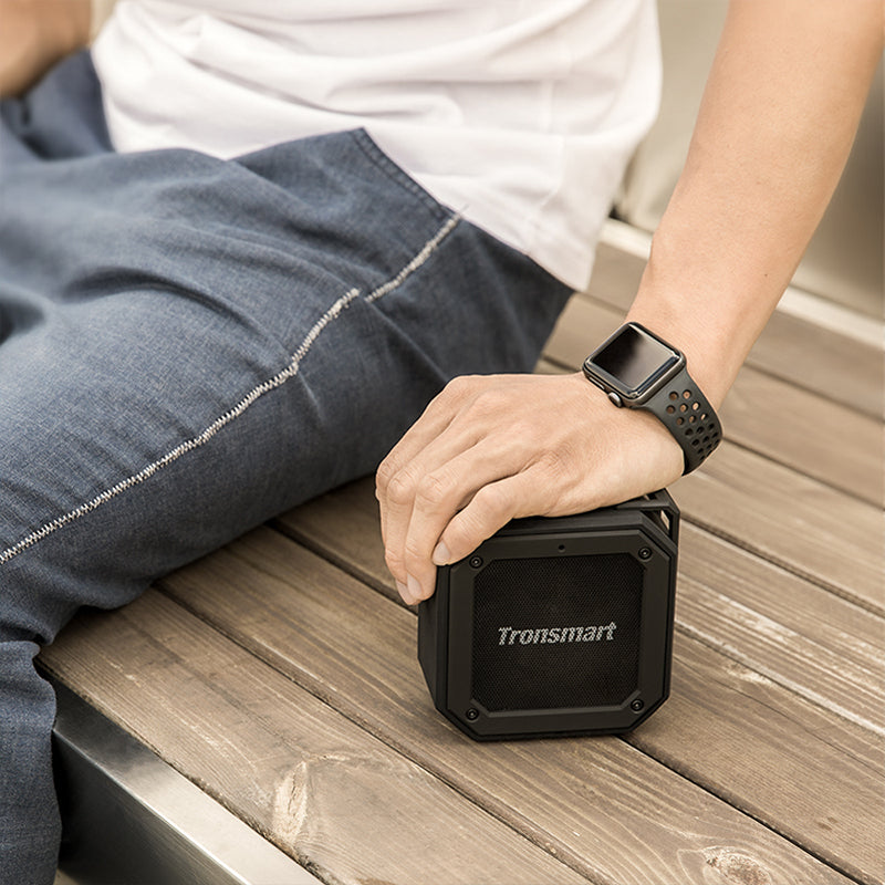 Mini Bluetooth speaker on your person